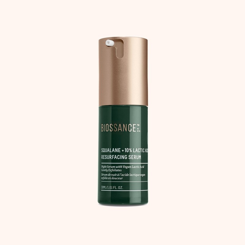 Squalane + 10% Lactic Acid Resurfacing Serum – Size: 30mL/1oz