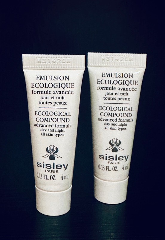 2 Sisley Paris Ecologique Ecological Compound Emulsion Sample Tubes .13oz each