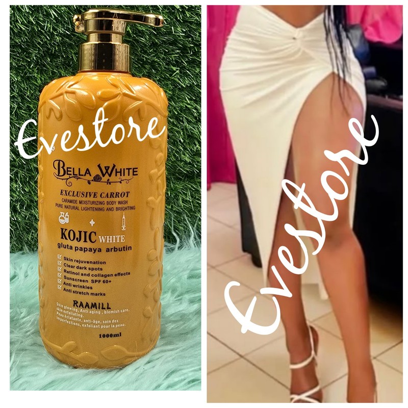 3pc. Bella-white Exclusive Carrot. 7Days Kojic-white] Body Lotion ,Gel & F.Cream gallery