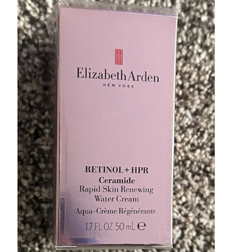 Elizabeth Arden Retinol + HPR Ceramide Rapid Skin-Renewing Water Cream 50ml New.