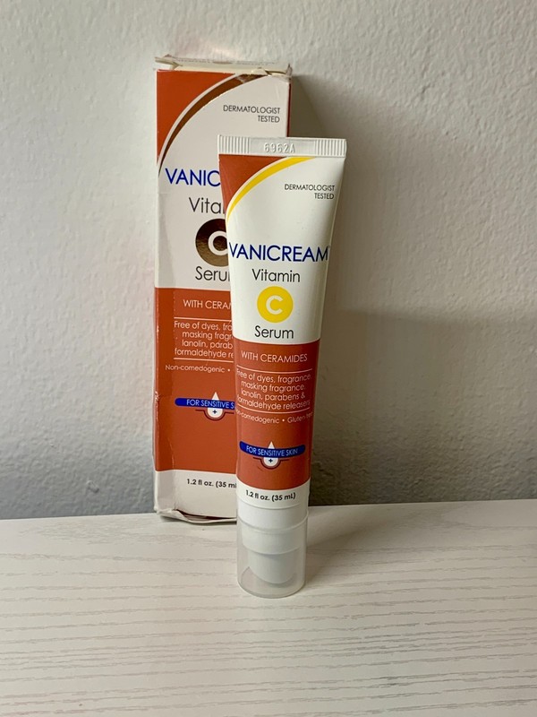 Vanicream Vitamin C Serum 1.2Oz Dye Free Sensitive Skin Ceramides NIB NEW THD gallery