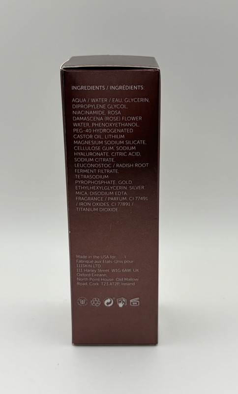 NEW NIB 111SKIN Rose Gold Radiance Booster Full Size 20ml/0.68oz Free Ship AtHN gallery