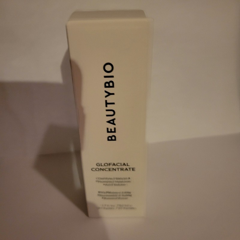 BEAUTY BIO Glofacial Concentrate Clarifying Plumping 1.7oz 20 Facials NEW SEALED
