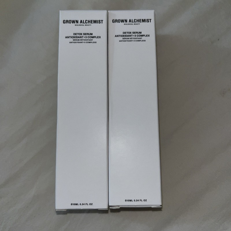 Grown Alchemist Detox Serum Antioxidant +3 Complex 0.34 oz Sealed Travel Sz.