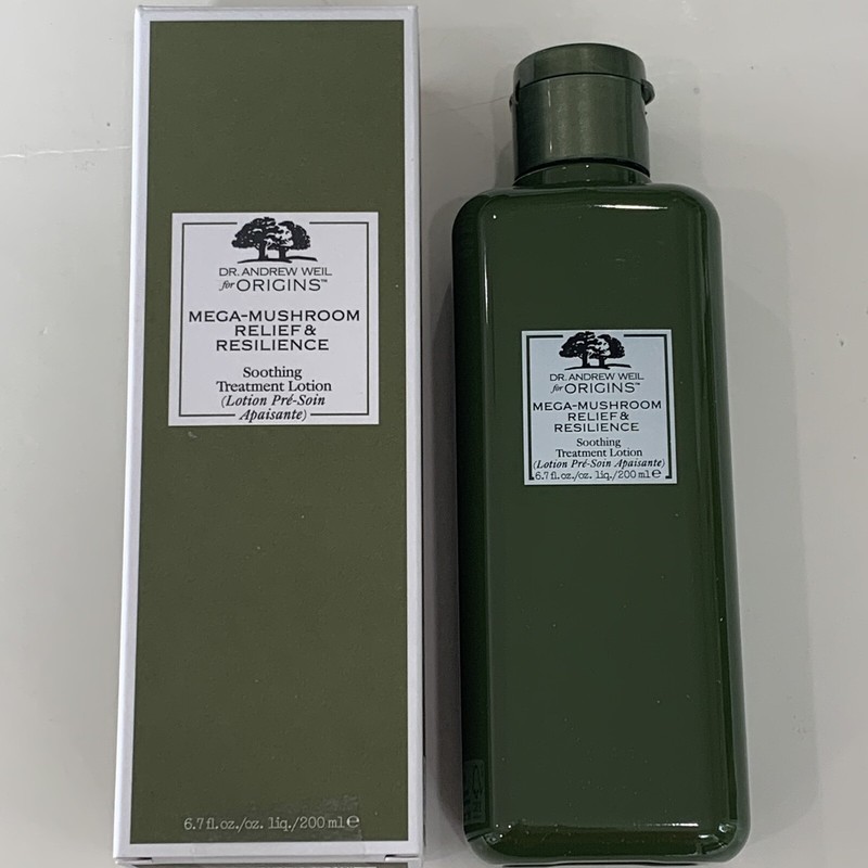 Origins Mega-Mushroom Relief Resilience Soothing Treatment Lotion 6.7 oz Boxed