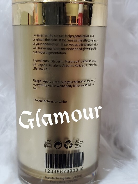 3pcs. LE Asianwhite body lotion. Serum & Face Cream anti aging set gallery