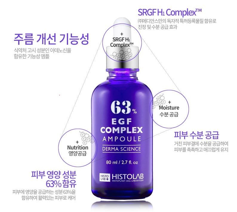 HISTOLAB EGF Complex Ampoule 63% 80ml gallery
