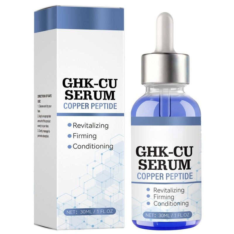 30ml GHK-Cu Copper Peptides Face Serum, Hyaluronic Acid – Anti-Aging & Hydrating
