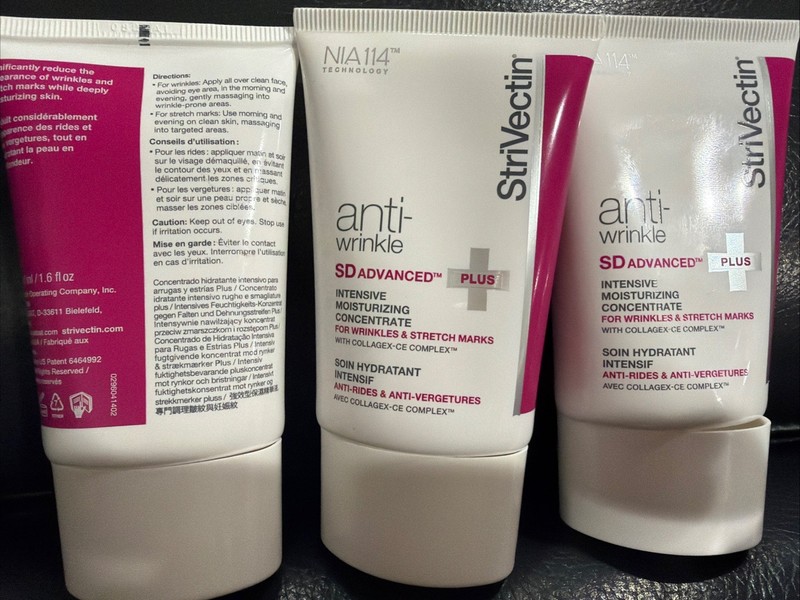 3 Pack StriVectin SD Advanced PLUS Moisturizer 1.6 oz Each Anti-Wrinkle Cream gallery