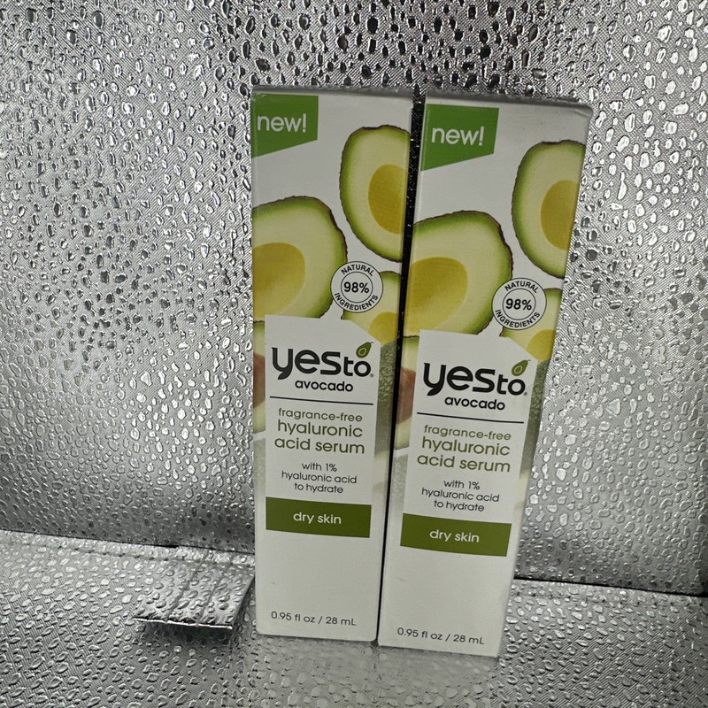 Yes To Hyaluronic acid Serum 0.95oz Hyaluronic Acid 2 pack