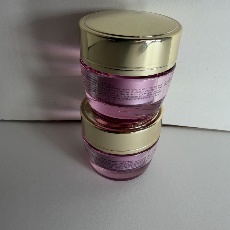 Estee Lauder Resilience Multi-Effect NIGHT Face Neck Creme .5 oz Each Lot Of 2 gallery