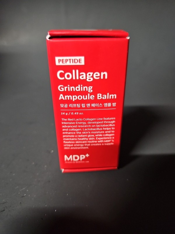 MDP+ RED LACTO COLLAGEN GRINDING FACE AMPOULE Multi Balm Stick, Vegan Lacto|0.49