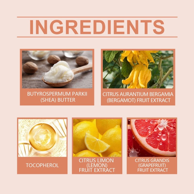body butter moisturizer bergot grapefruit flavor moisturizing gallery