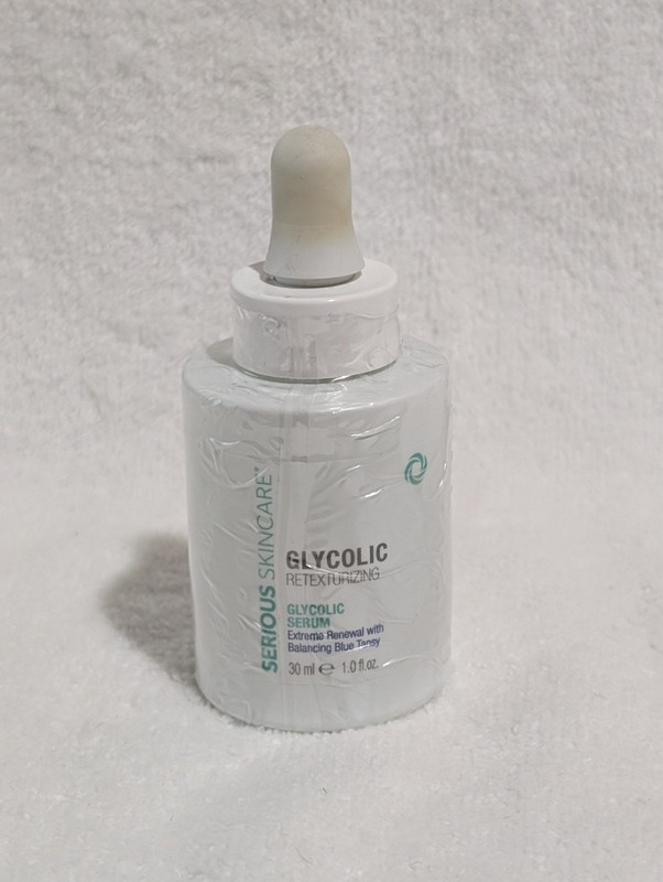 Serious Skincare Glycolic Retexturizing Serum Blue Tansy 1oz