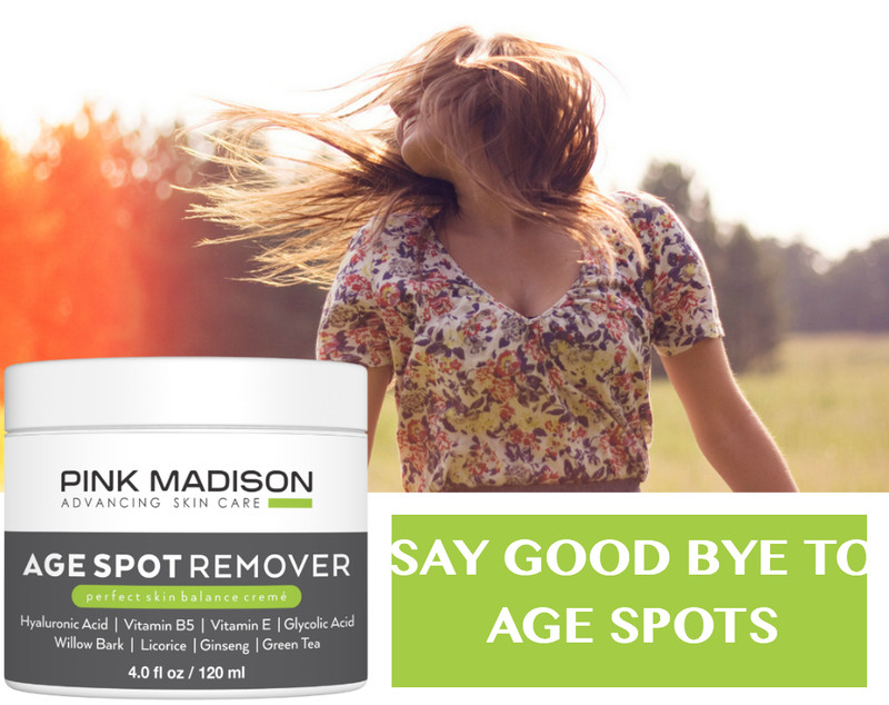 Age Spot Remover Face Body, Hands, Neck. Dark Spot Corrector Cream. Made in USA gallery