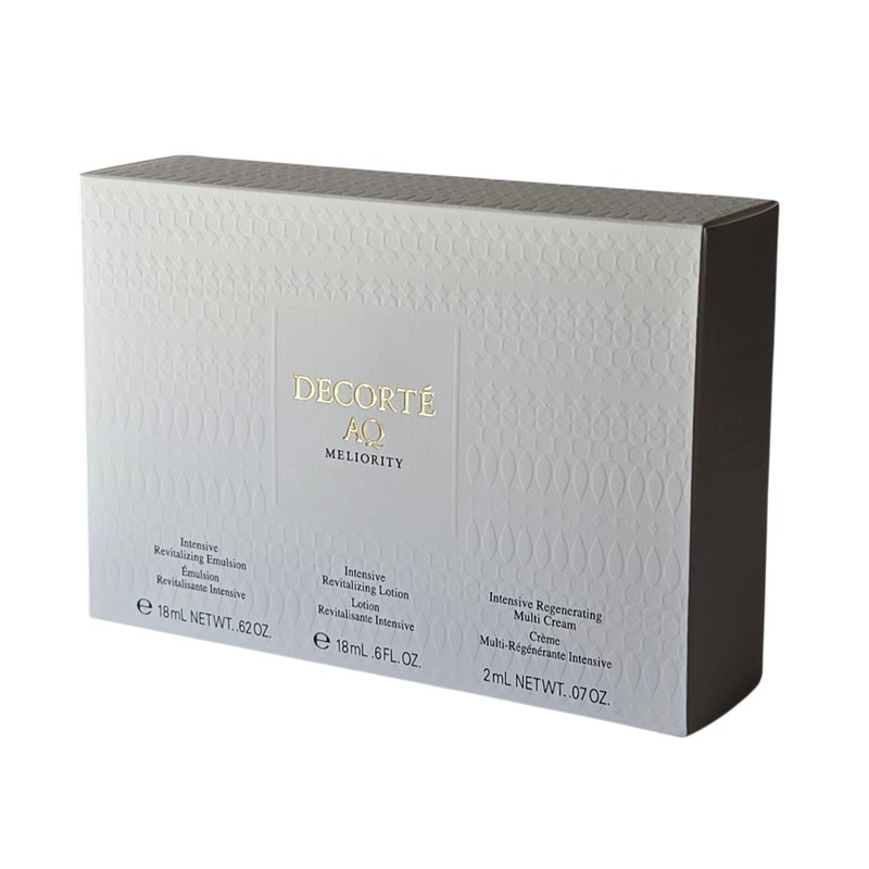 Decorte AQ Meliority Intensive Emulsion Lotion & Multi Cream Set NEW NIB gallery