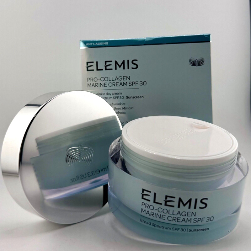 Elemis Pro-Collagen Marine Anti-Wrinkle Cr SPF30/ 3.3OZ 100ml NIB exp12/26