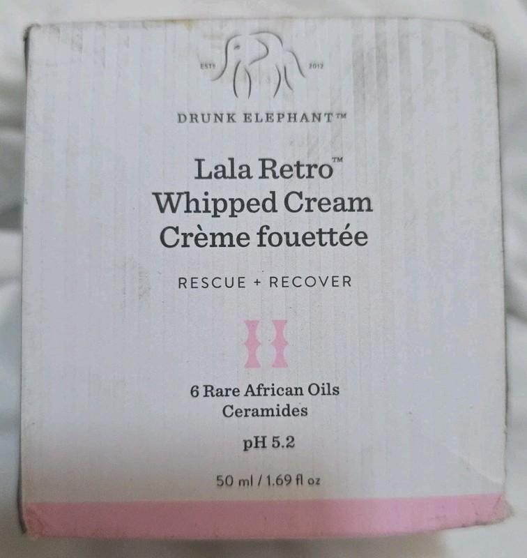 Drunk Elephant Lala Retro Whipped African Oils Ceramides Cream 1.69oz