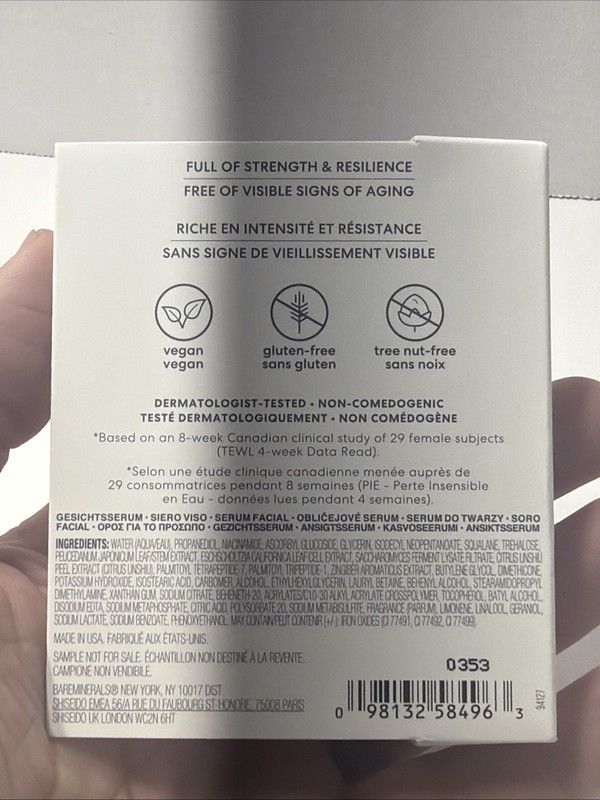 bareMinerals SKINLONGEVITY Long Life Herb Serum Mini Size 8ml/.27floz gallery