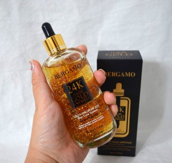 BERGAMO/Luxury Gold Collagen & Caviar Wrinkle Care Repair Ampoule Set 13ml * 4EA gallery