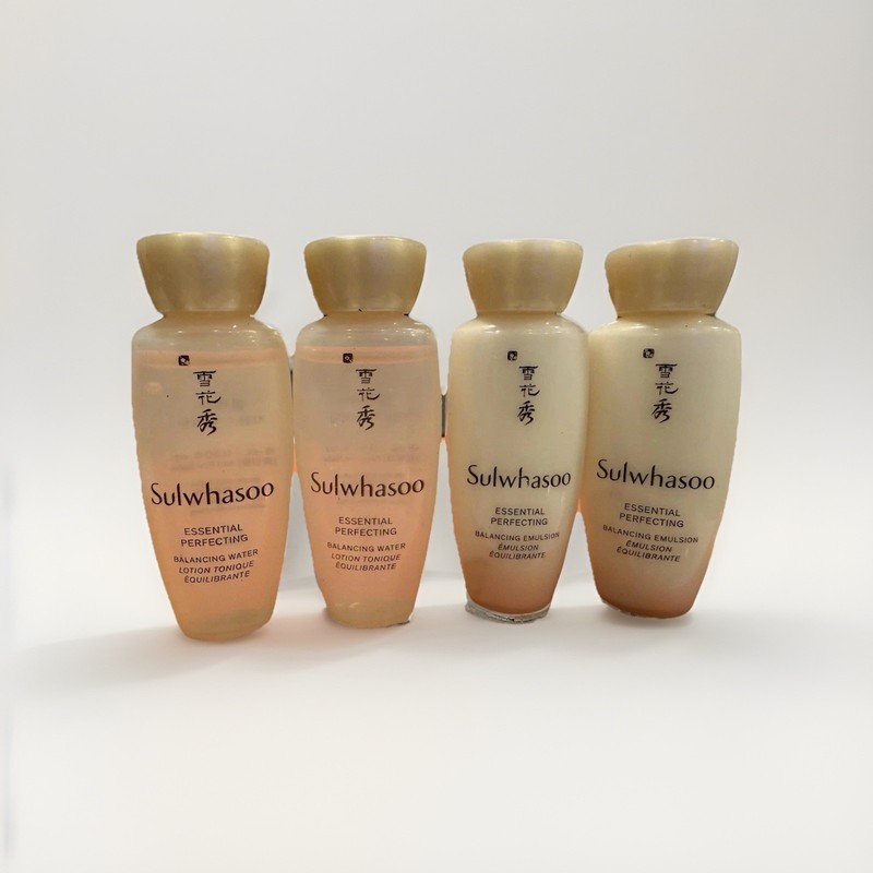 Sulwhasoo Essential Perfecting Balancing Water 15mL x 2 + Emulsion 15mL x 2