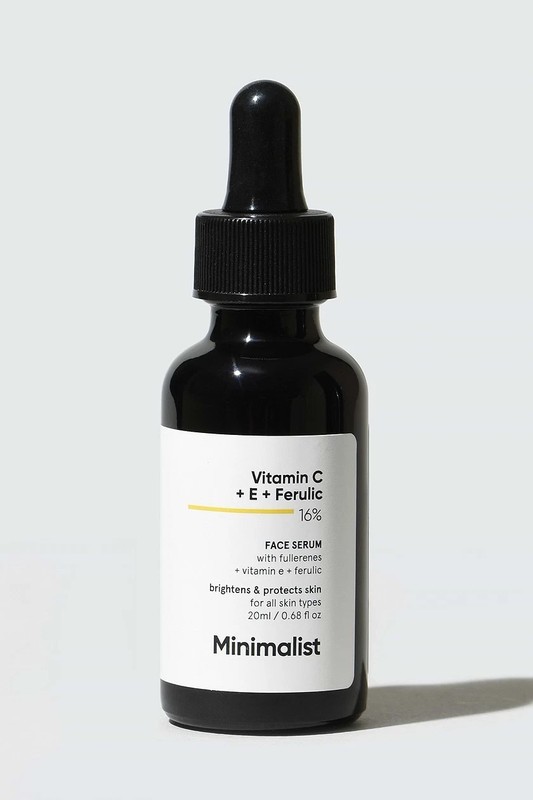Minimalist 16% Vitamin C Face Serum – Brightening & Glow-Boosting Formula 20ml