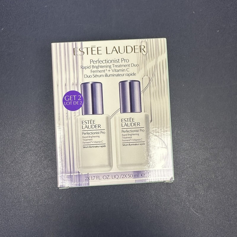 New Estee Lauder Perfectionist Pro Duo Rapid Brightening Treatment 2×1.7fl.oz