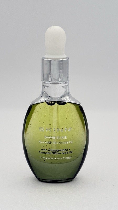 Skinn Cosmetics Divine Elixir Ayurvedic Blend Facial Oil 0.5 Oz Mini