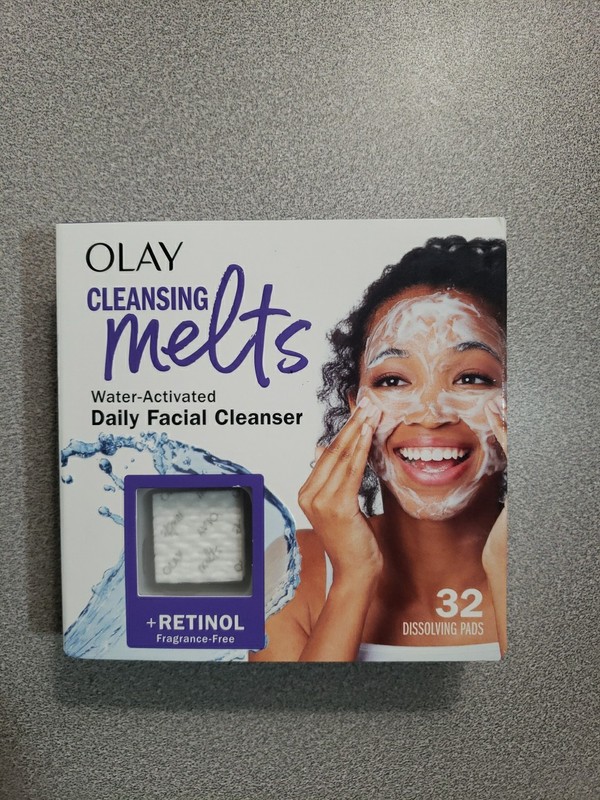 NEW Olay Cleansing Melts + Retinol Water-Activated Daily Facial Cleansers 32
