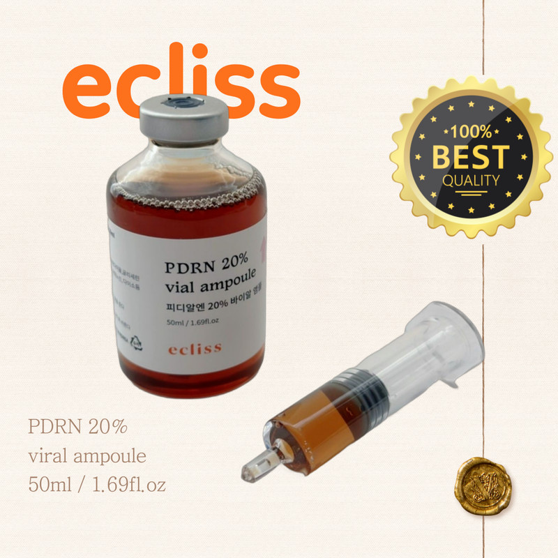 ECLISS PDRN 20% Vial Ampoule 50ml / 1.69 fl.oz Korean Authentic Brand gallery