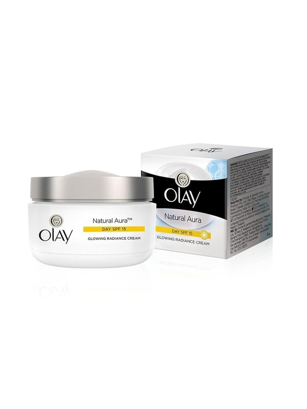 Olay Day Cream Natural Aura Glowing Radiance Cream SPF 15, 50g Free ship