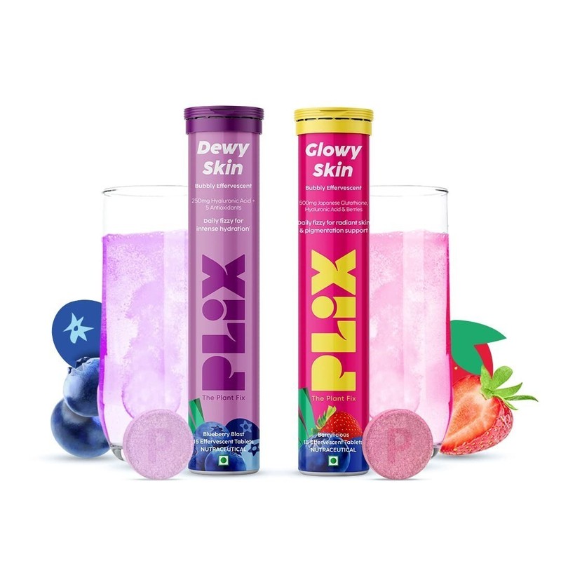 PLIX – THE PLANT FIX Skin Hydration Combo – Hyaluronic Acid & Skin Glow Combo
