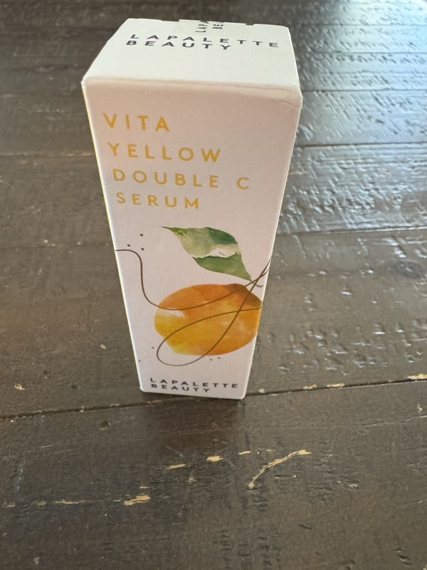 Vita Yelllow Double C Serum Lapalette Beauty New NIB 1.18 fl oz B1 B2 B6 B7 B9 A