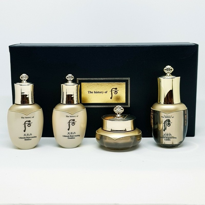 The History of Whoo Cheonyuldan Ultimate Regenerating 4 Items Gift Set K-Beauty
