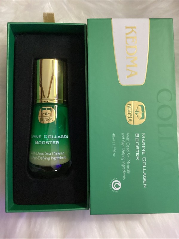 Kedma Marine Collagen Booster W Dead Sea Minerals & Age Defying Ingredients NIB