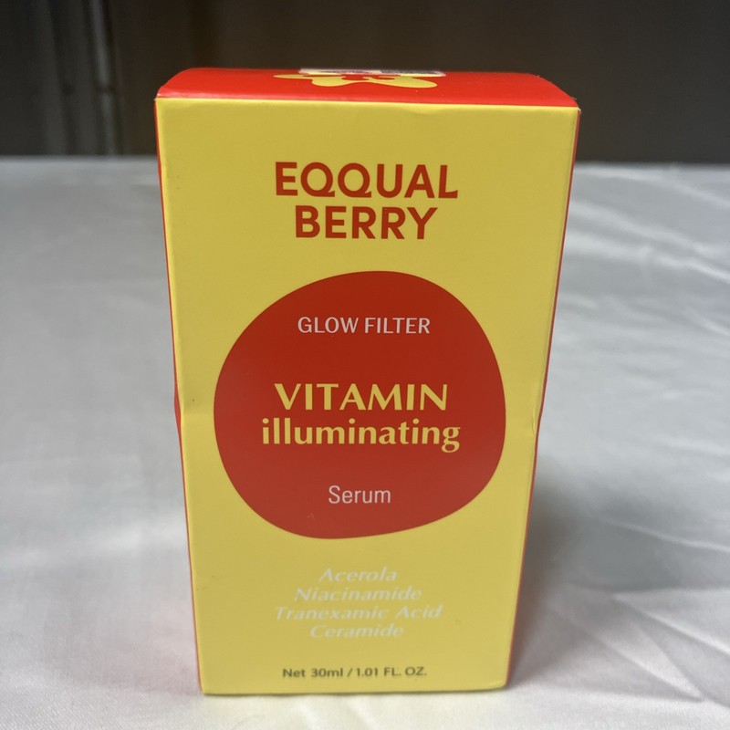 EQQUALBERRY Vitamin illuminating Serum 30ml – Brightening Vitamin C, Niacinamide