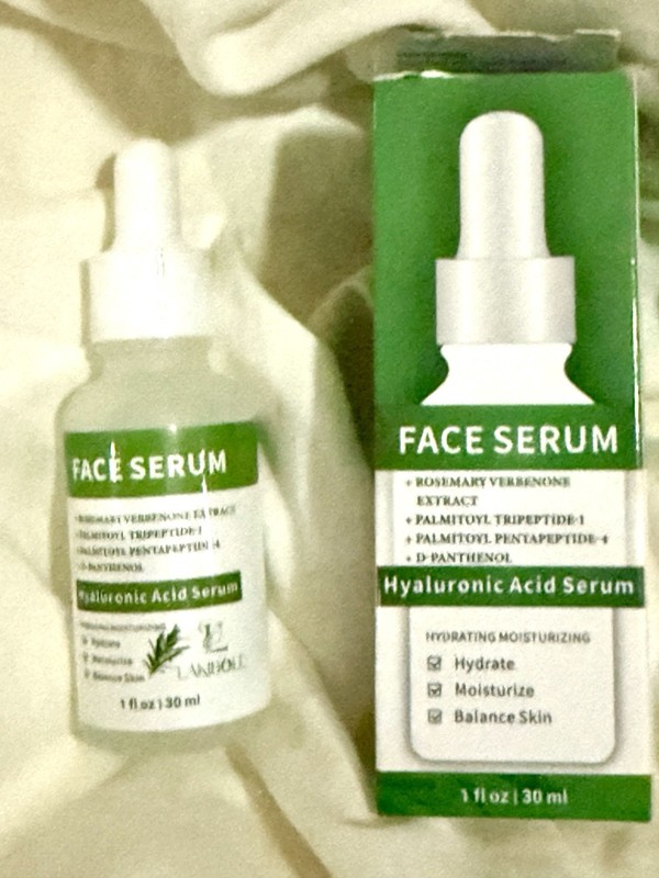1 NIB Lakibole Niacinamide Face Serum Rosemary Verbena Facial Hyaluronic Ex 4/27 gallery