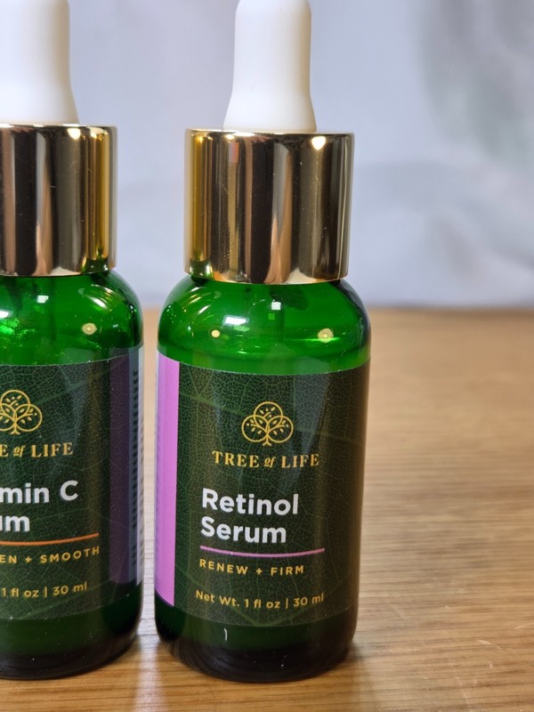 Tree of Life Vitamin C Serum,Retinol Serum and Hyaluronic Acid Serum, 3 x1 Fl Oz gallery