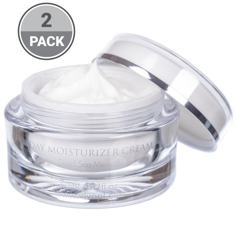 Vivo Per Lei Dead Sea Minerals Day Moisturizer Anti Aging Face Cream Pack of 2