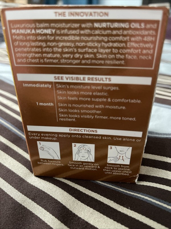 L'Oreal Paris Age Perfect Hydra Nutrition Golden Balm New Look Night Balm 1.7 Oz gallery