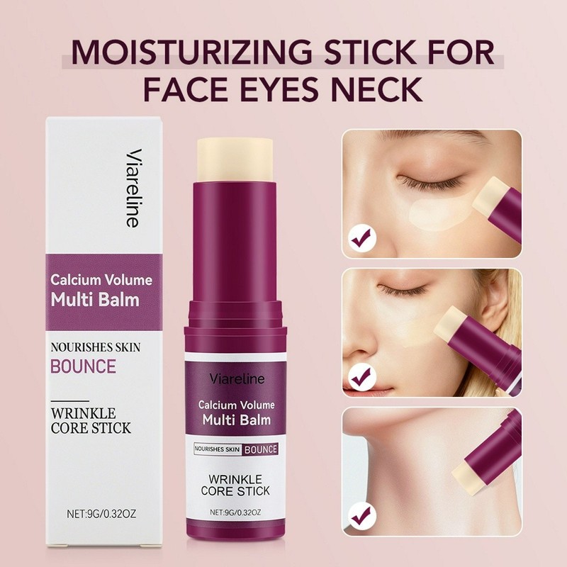 3PCS Calcium Volume Multi Balm Wrinkle Core Stick Beauty Korean Moisturing Stick gallery