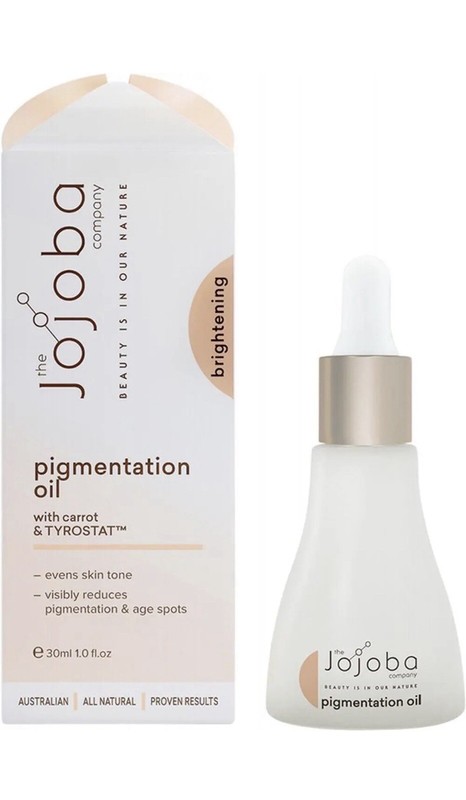Jojoba Pigmentation Oil 30ml with Carrot and Tyrostat Evens Skin Tone