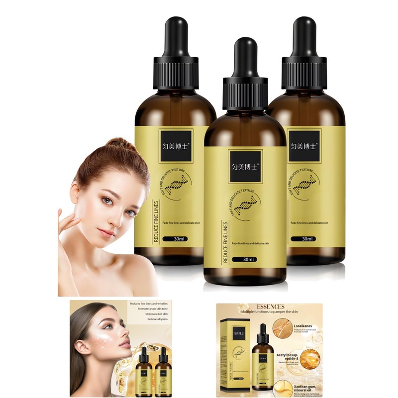 3 Pcs Anti-Aging Firming Serum Set – Hyaluronic Acid & Retinol for Youthful Skin