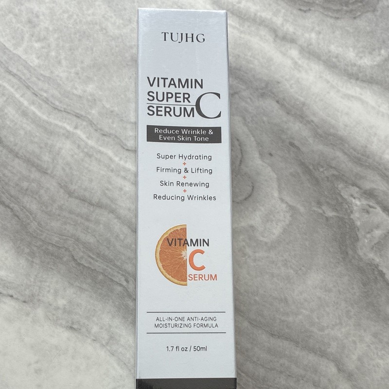 Vitamin C Serum for Face, Brightening & Anti-Aging with Hyaluronic Acid
