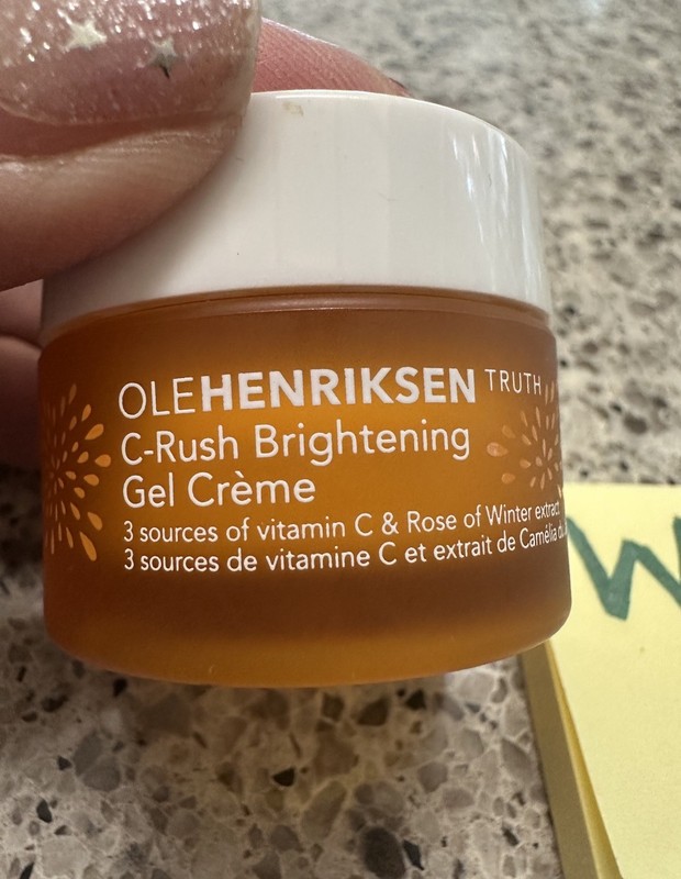 OLE HENRIKSEN C-Rush Brightening Gel Crème .5oz/15mL Mini BRAND NEW NO BOX SEAL