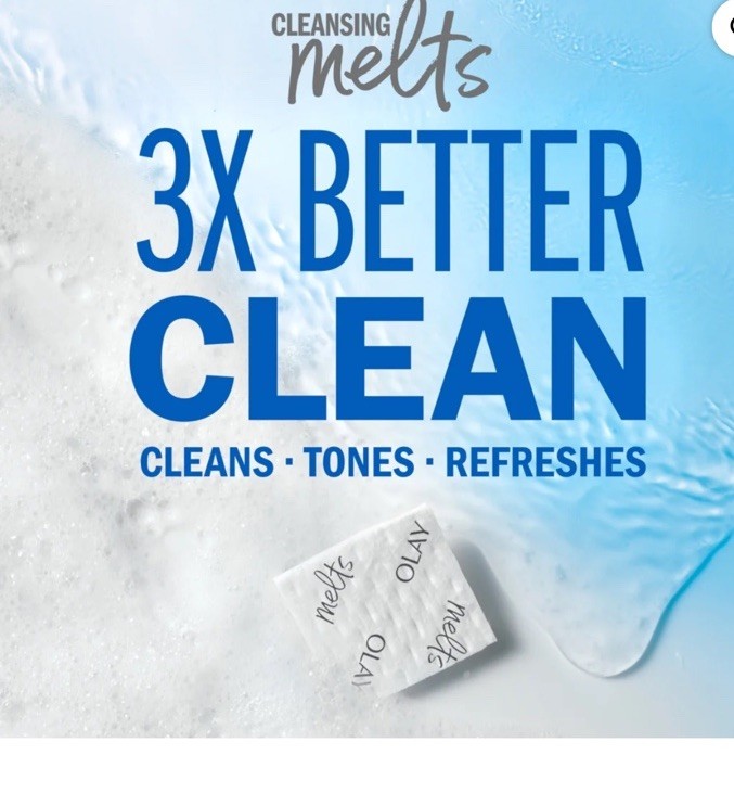 NEW Olay Cleansing Melts + Retinol Water-Activated Daily Facial Cleansers 32 gallery