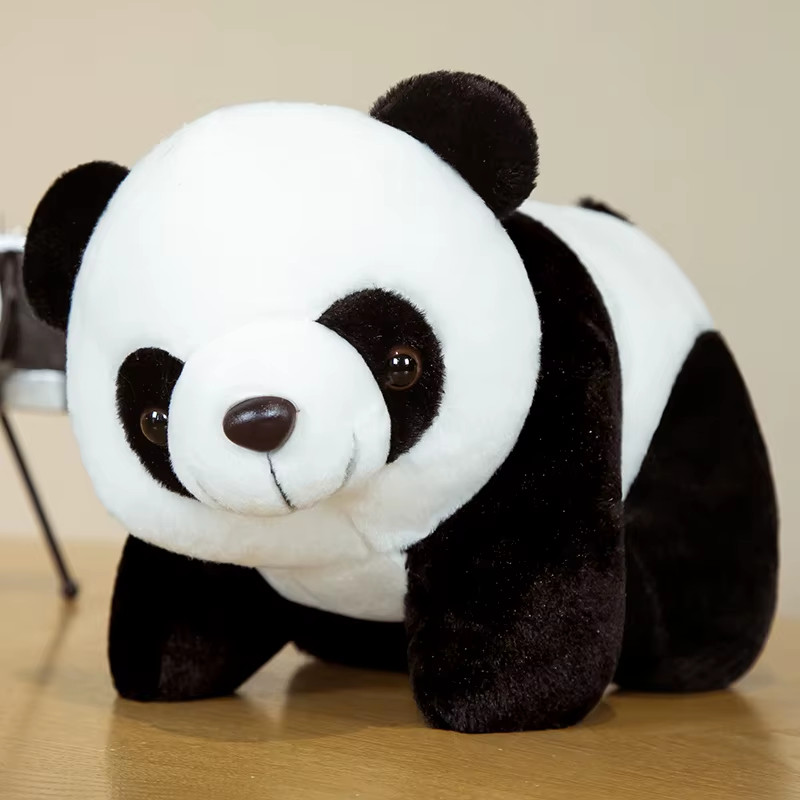 20cm Cute Baby Bamboo Panda Bear Plush Stuffed Animal Doll Cartoon Toy Gift