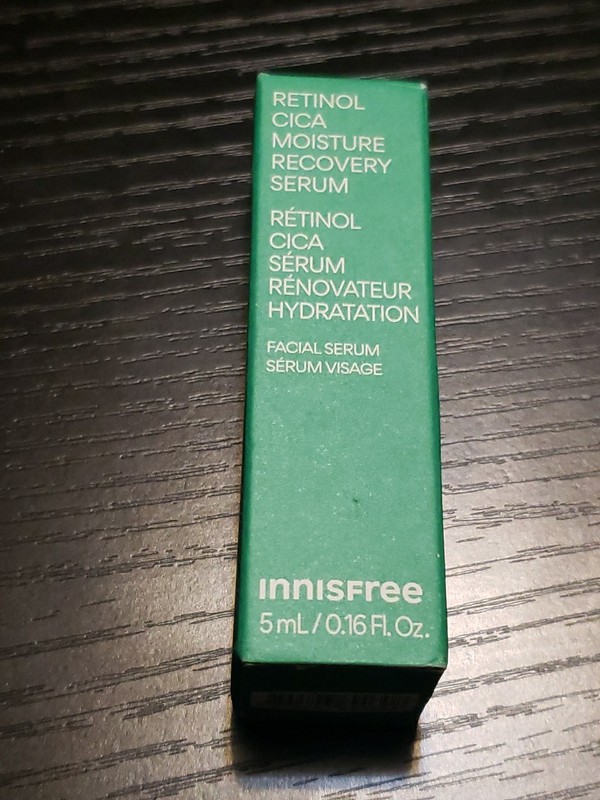 INNISFREE Retinol Cica Moisture Recovery Serum ~ Deluxe mini 0.16 fl oz