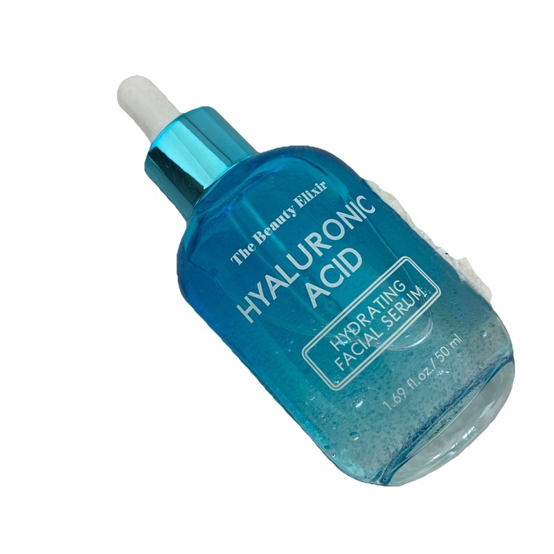 New The Beauty Elixir Hyaluronic Acid Hydrating Facial Serum 1.69 Fl Oz