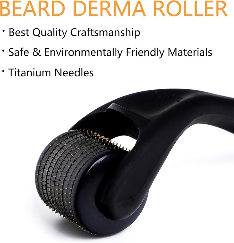 Microneedling Derma Roller - 0.25mm Titanium Needles for Enhanced Grooming gallery